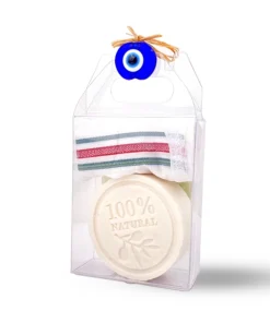 Zeytinyağlı Keseli Sabun 80gr - Derin Zeytincilik